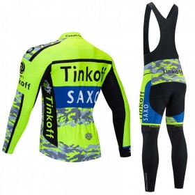 Tenue Maillot M/L + Collant à Bretelles 2020 Tinkoff N001